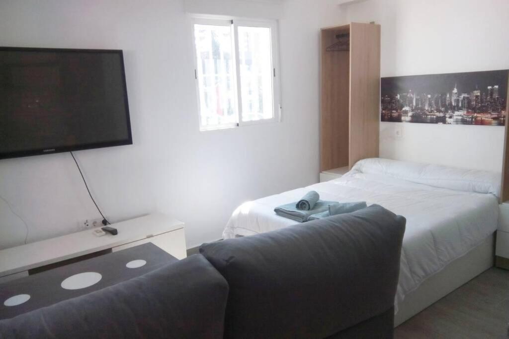 Sc- Loft Con Aire Acondicionado Y Wifi En Madrid Apartamento Exterior foto